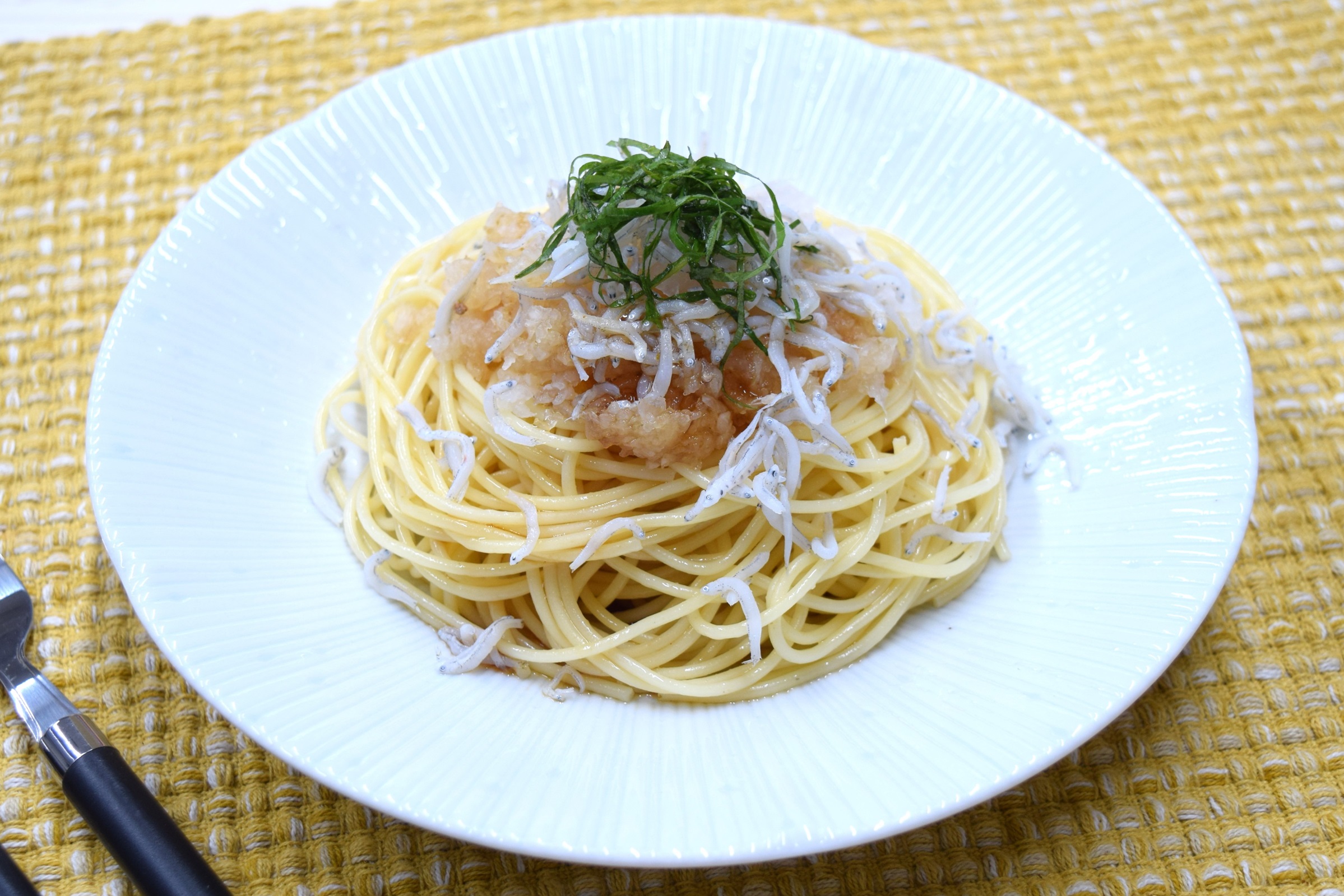 しらすと大根おろしの和風パスタ