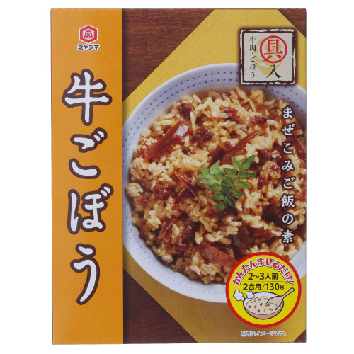 Quick and Easy Rice Seasoning with Beef and Burdock Root
